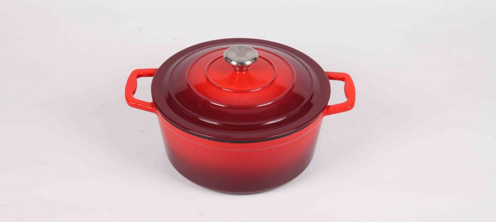 Enamel cast iron dutch oven 