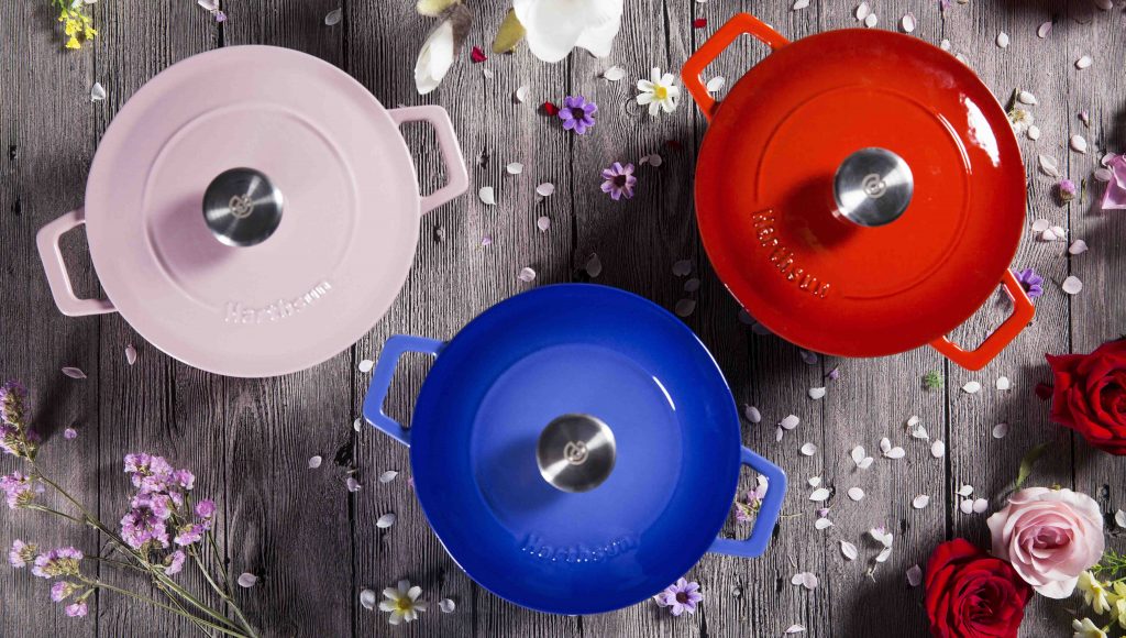 enameled cast iron cookware