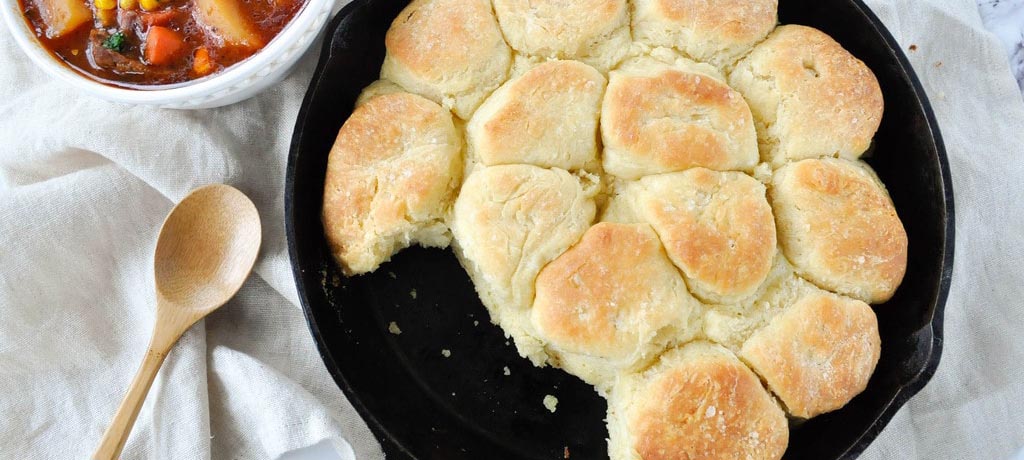 Cast Iron Skillet Biscuits