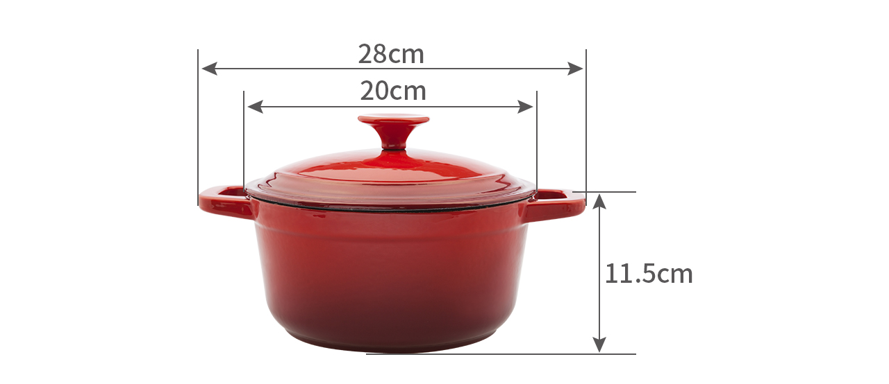 round casserole CR20B