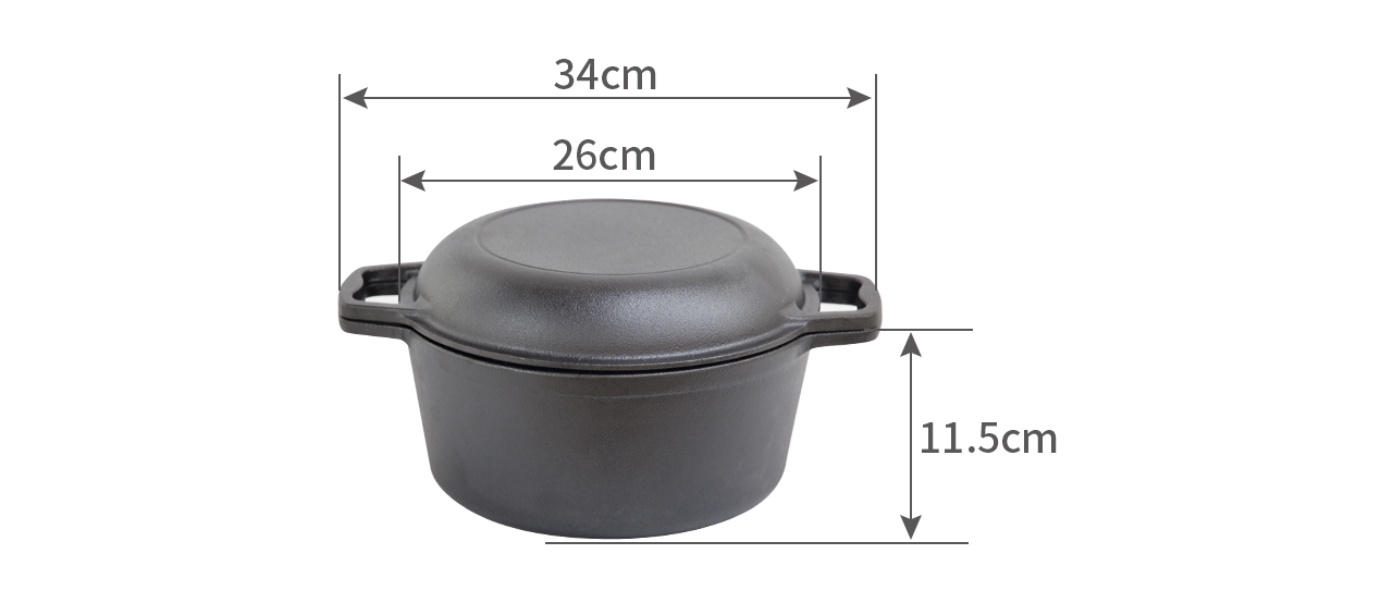 round casserole CRG26B