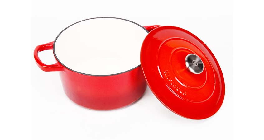 enamel cast iron Dutch oven