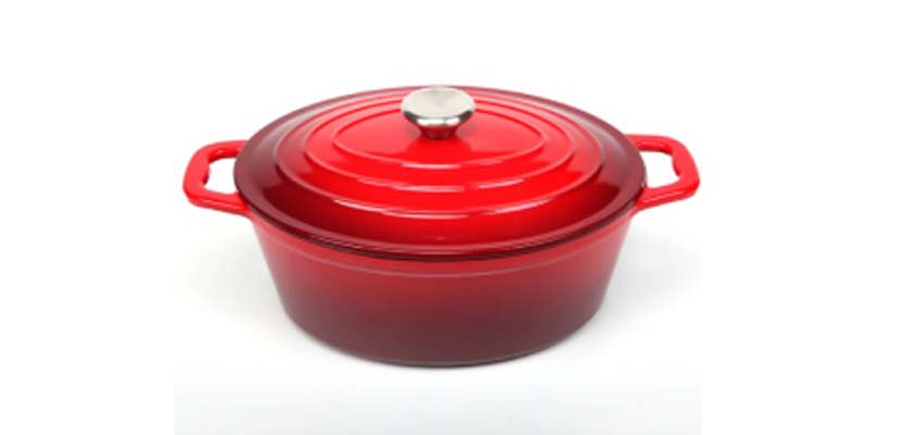 enamel cast iron oval casseroles manufacturer