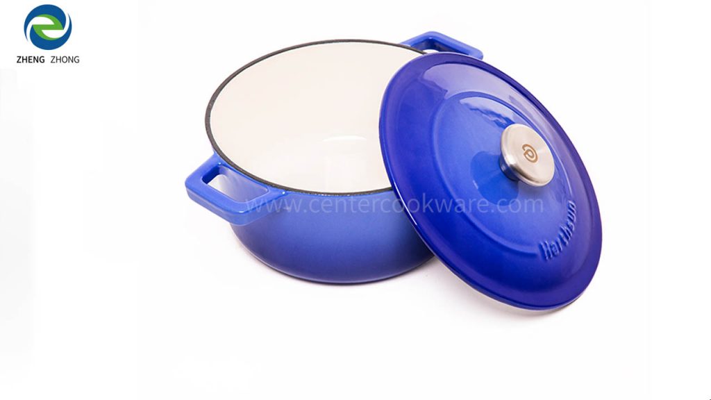 Enamel Cast Iron Round Casserole